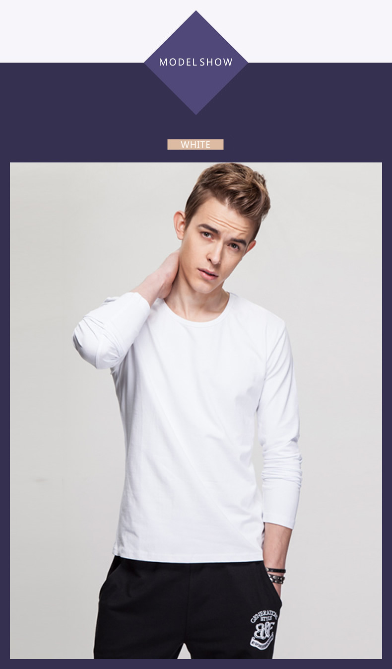 Korean long-sleeve t-shirt 1