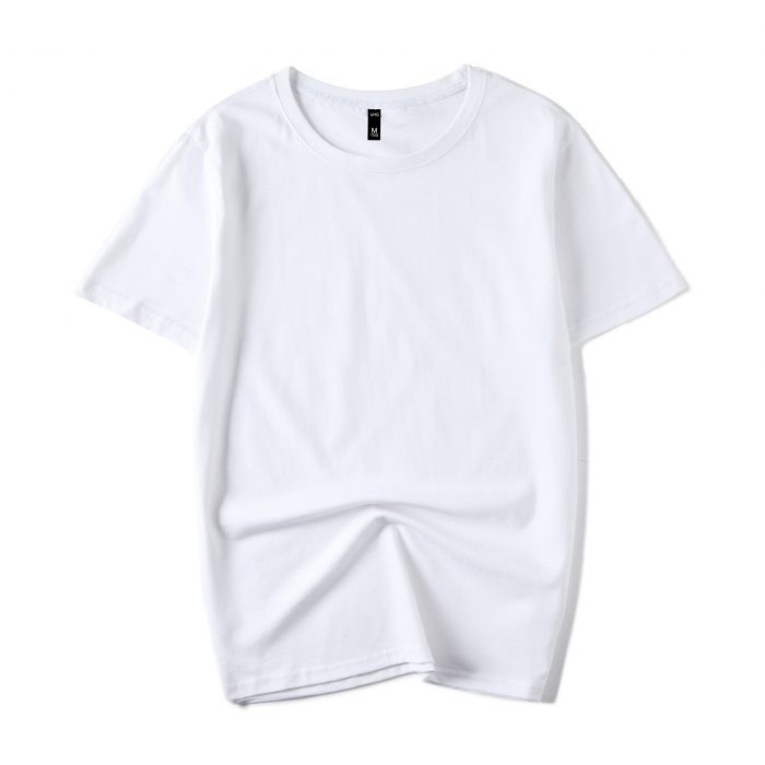 White Men's short sleeve T-shirt