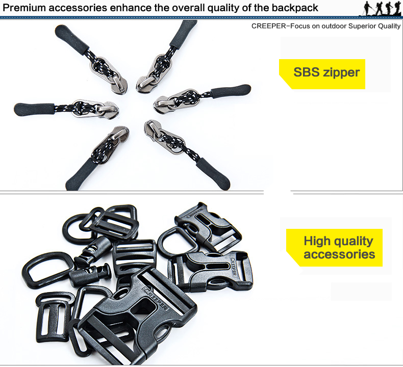 SBS zipper High quality accessories