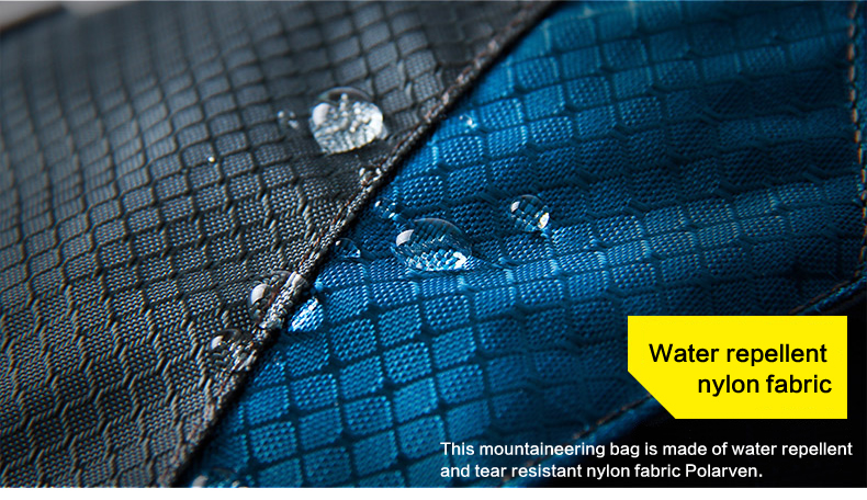 Water repellent nylon fabric