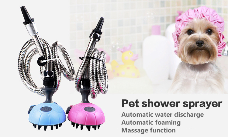 Pet Shower Sprayer Massager 002