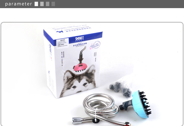 Pet Shower Sprayer Massager 004