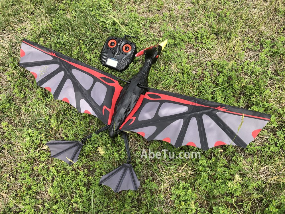 Rocsky ornithopter Black red 2