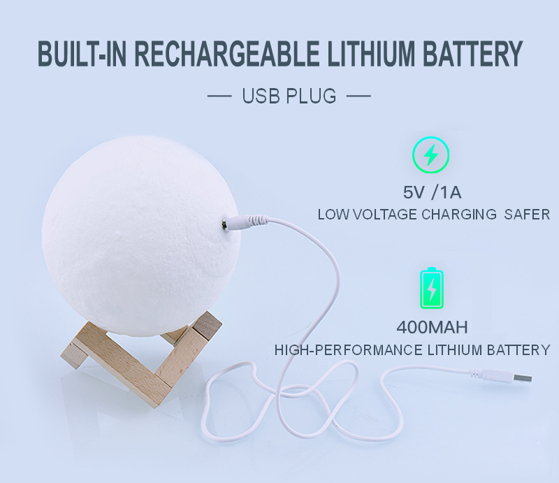 BUILT-IN RECHARGEABLE LITHIUM BATTERY